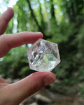 Cuarzo Cristal facetado #3 // Estrella de David