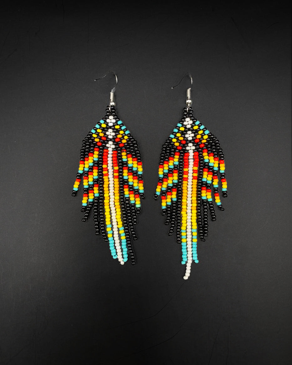 Pendientes de mostacilla - pequeños