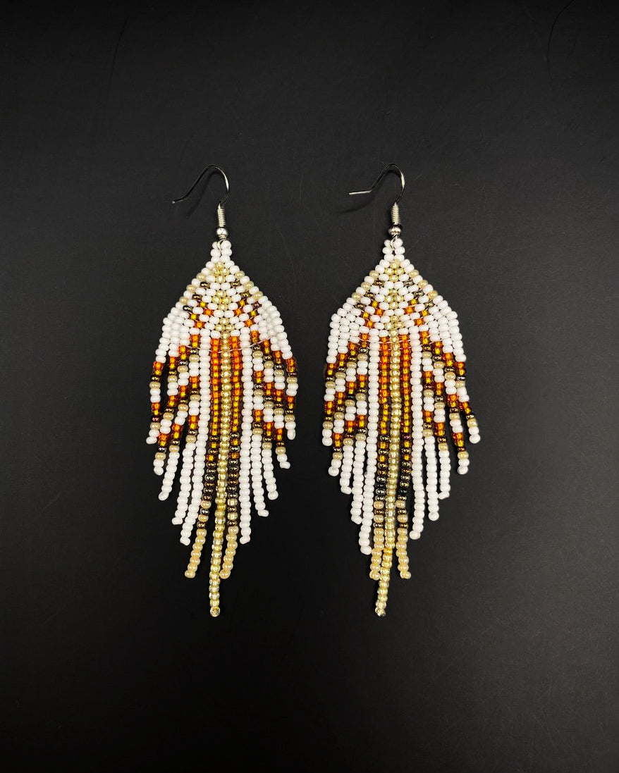 Pendientes de mostacilla - pequeños