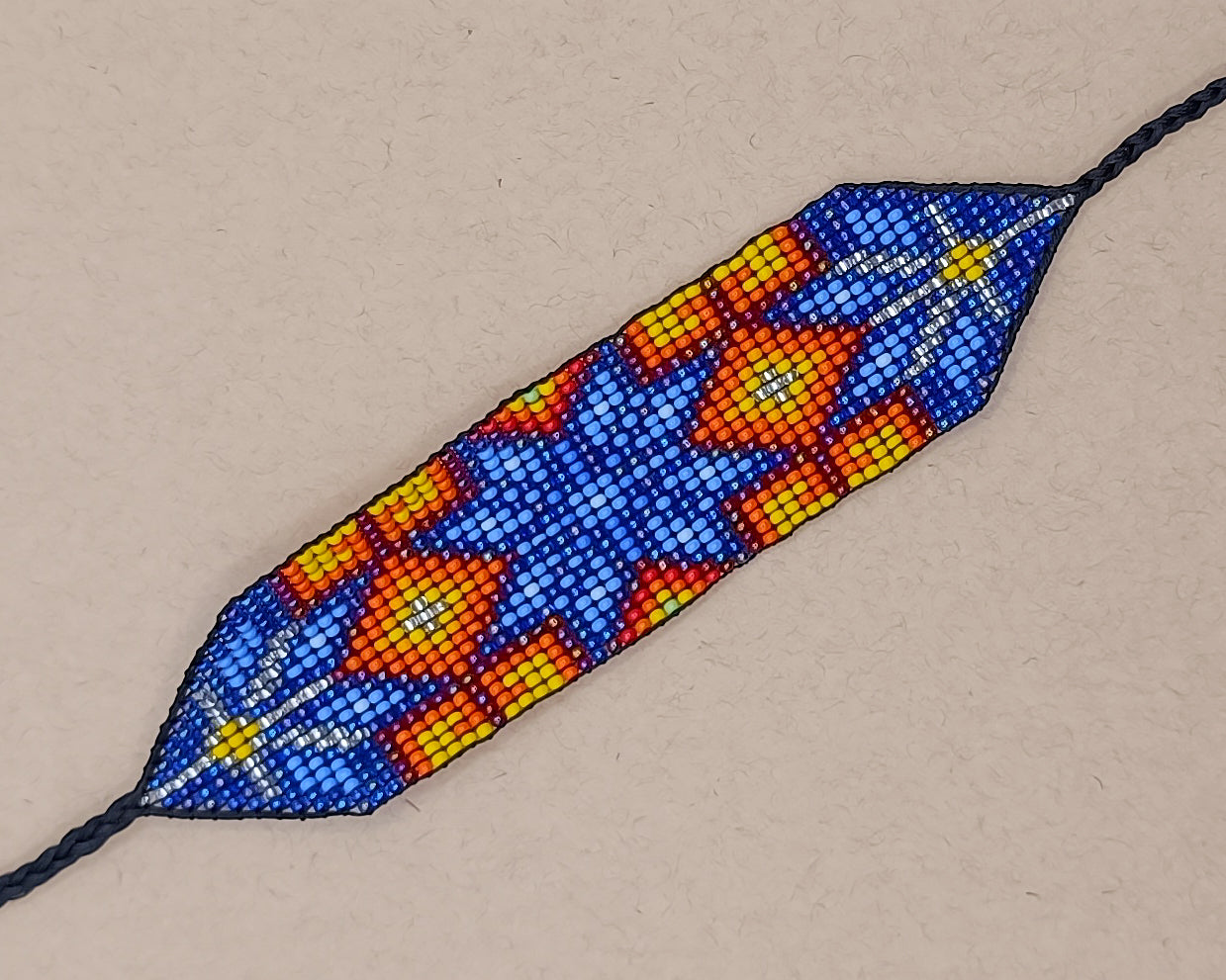 Pulseras de mostacilla - grandes