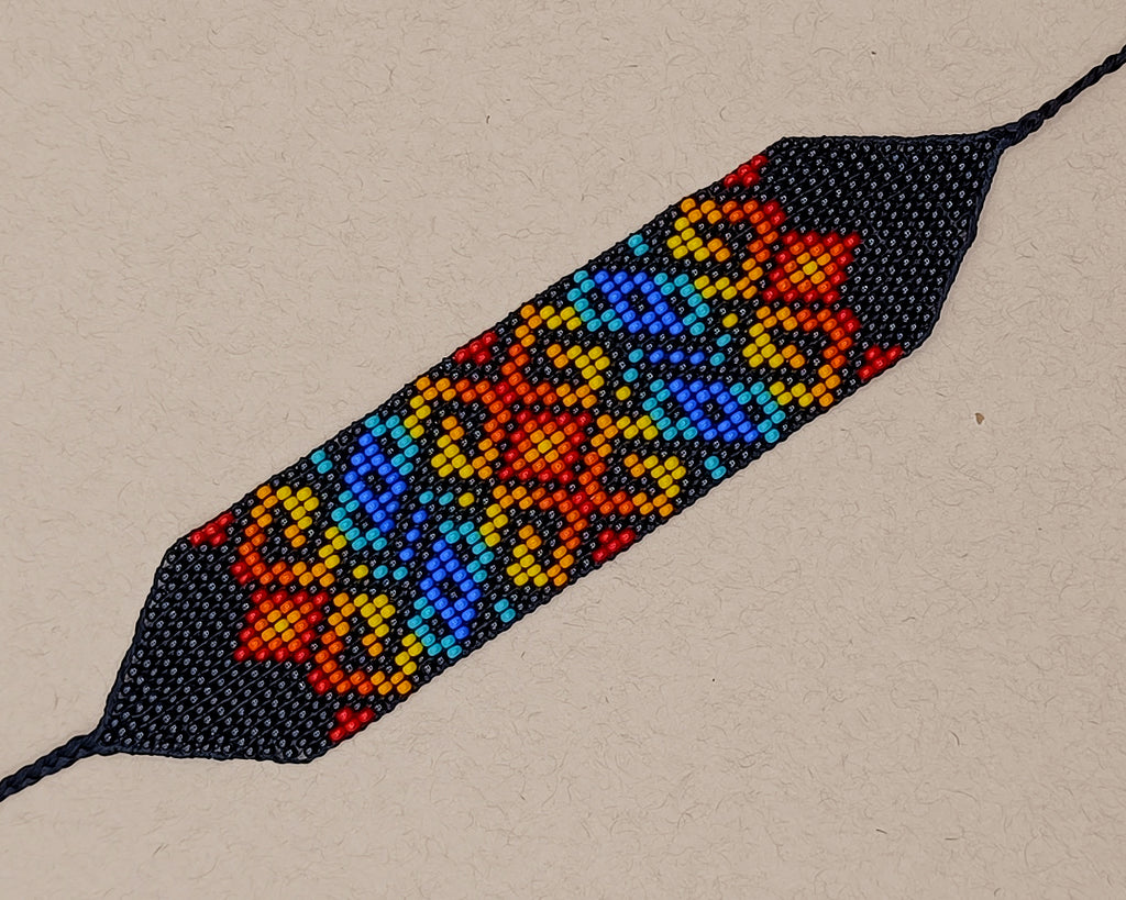 Pulseras de mostacilla - grandes