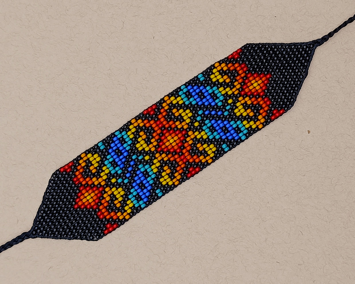 Pulseras de mostacilla - grandes