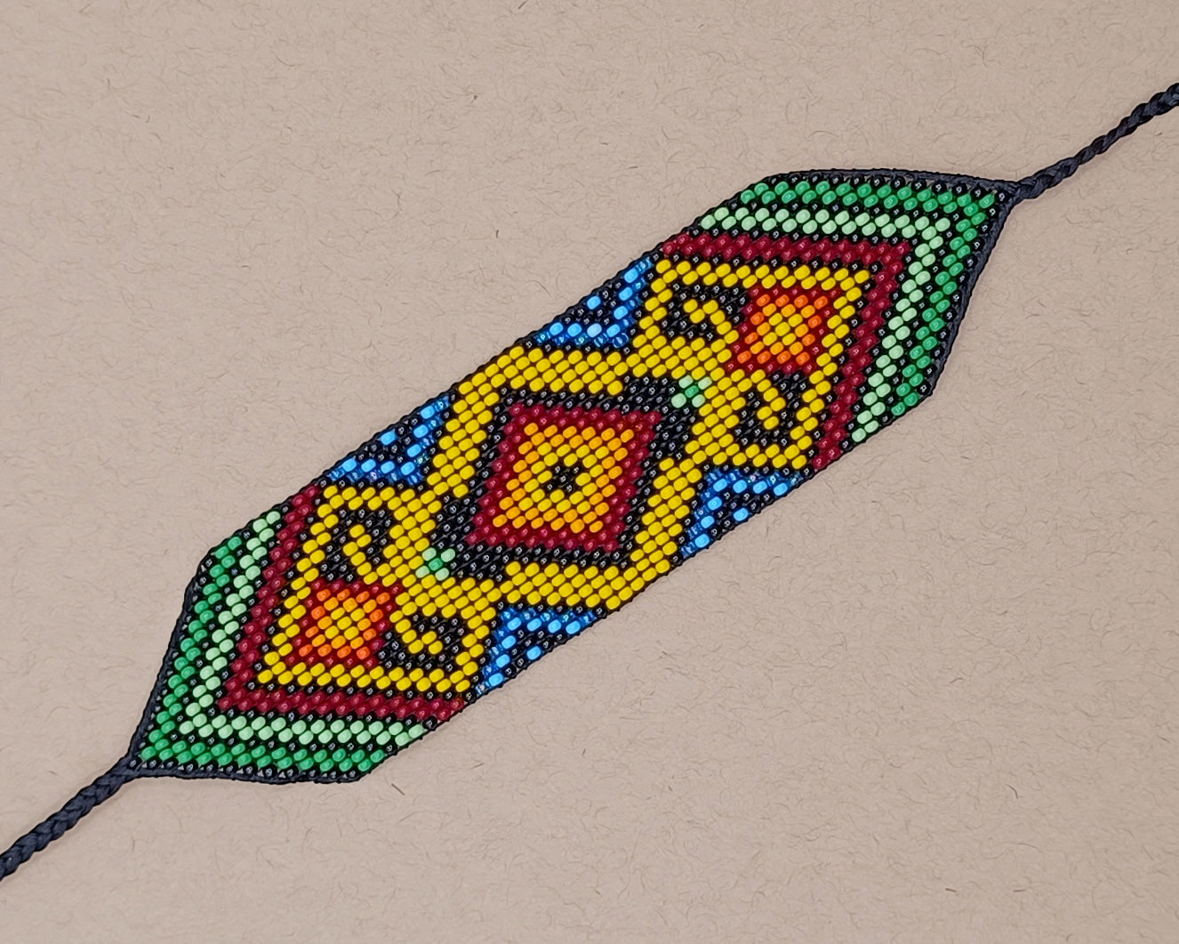 Pulseras de mostacilla - grandes