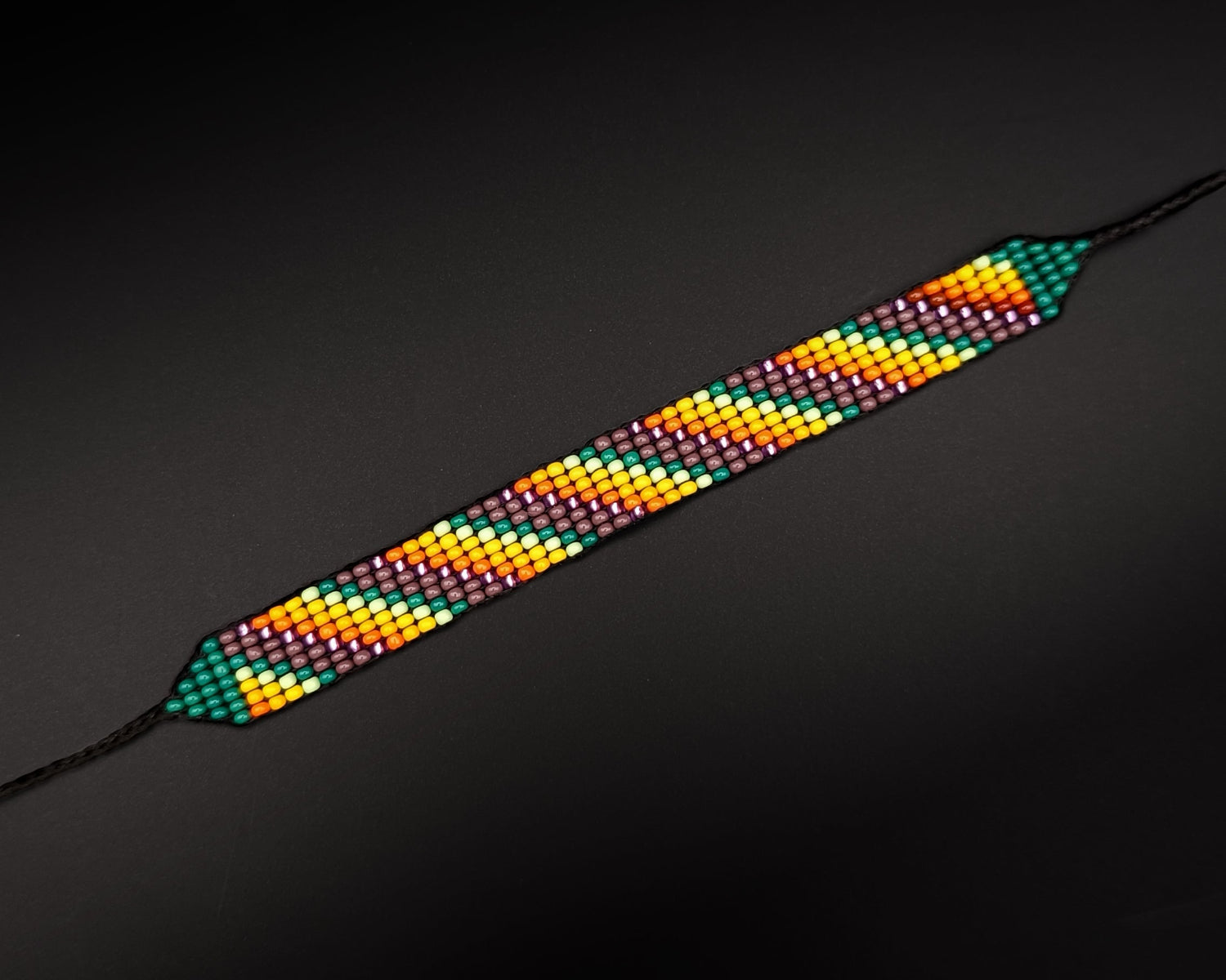 Pulseras de mostacilla - finas