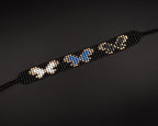 Pulseras de mostacilla - finas
