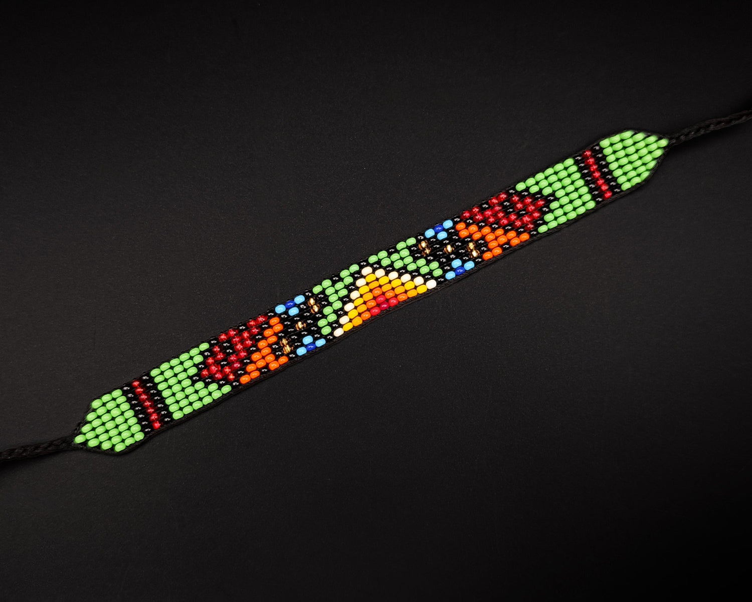 Pulseras de mostacilla - finas