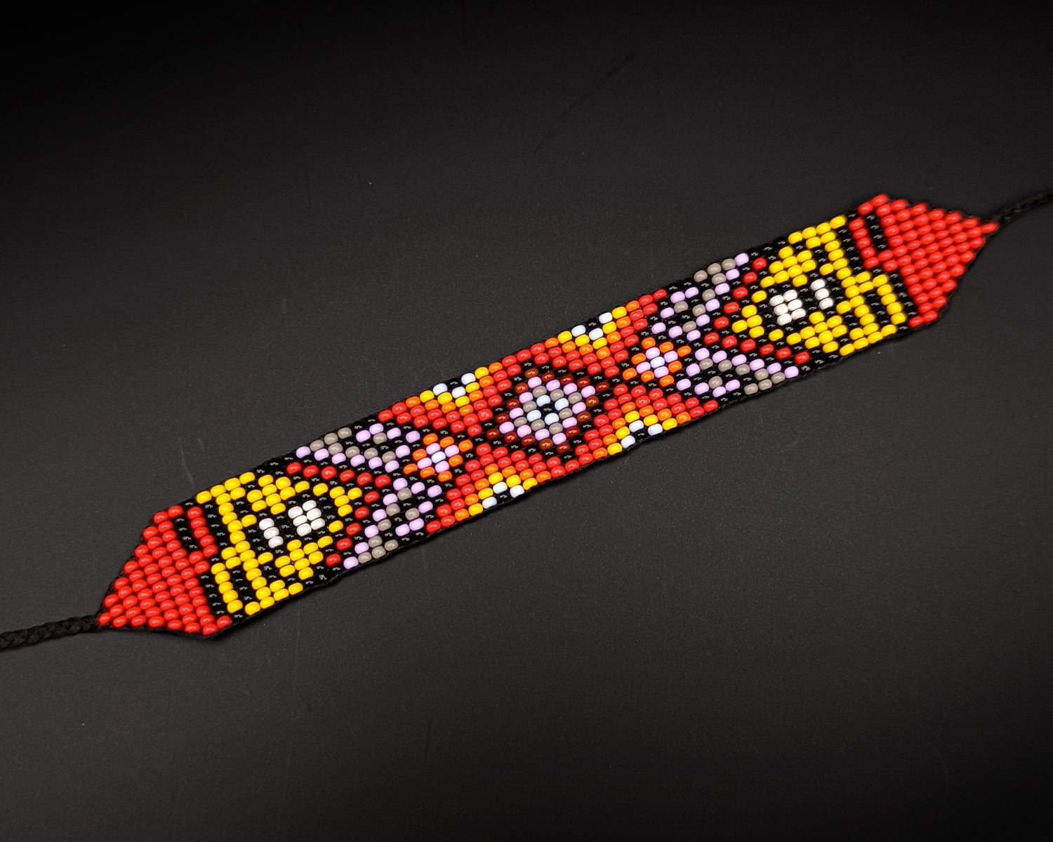 Pulseras de mostacilla - medianas