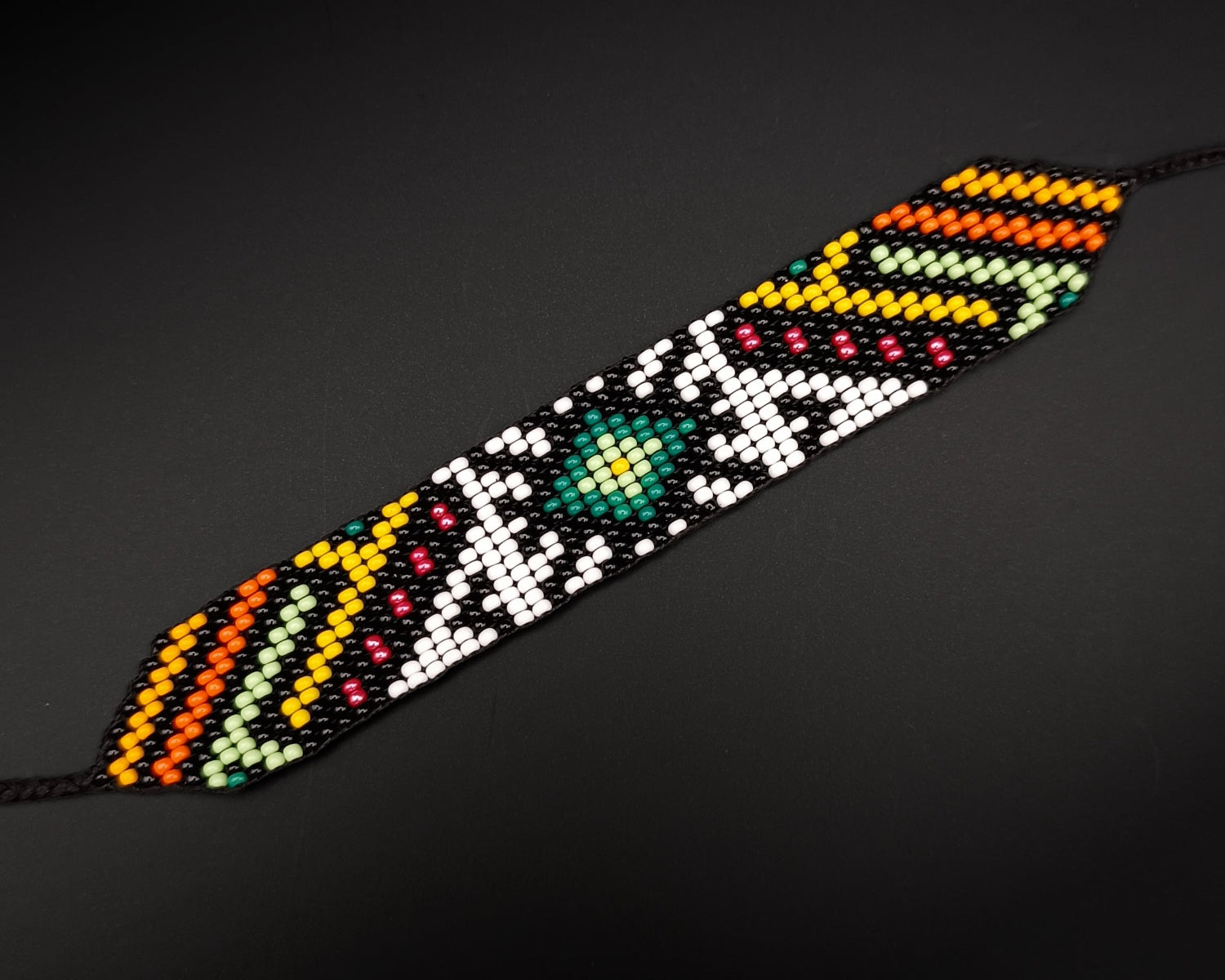 Pulseras de mostacilla - medianas