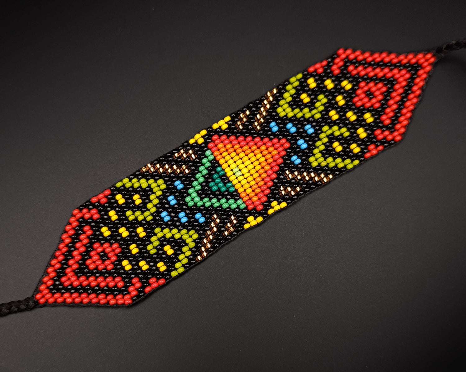 Pulseras de mostacilla - grandes