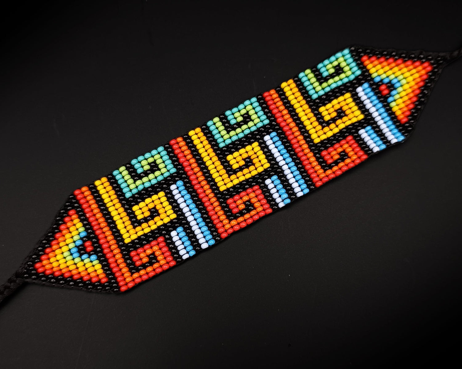 Pulseras de mostacilla - grandes